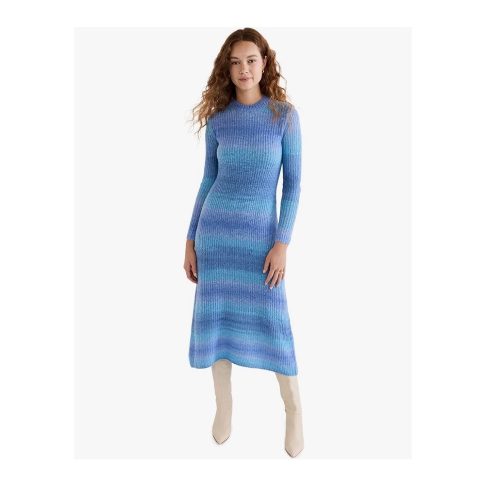 Vince Space Dye Sweater Dress size S